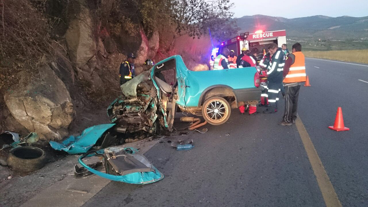 Nelspruit road crash leaves one dead and one injured