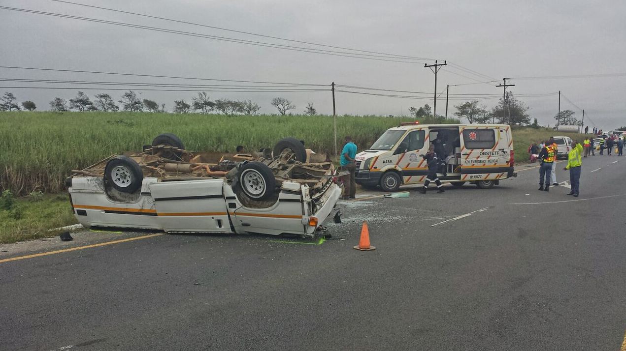 [Video] 29 patients injured in a crash involving 2 minibuses on the N2 past Paddock