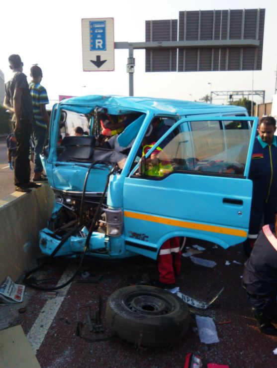 30 injured in collision between two taxis in Durban