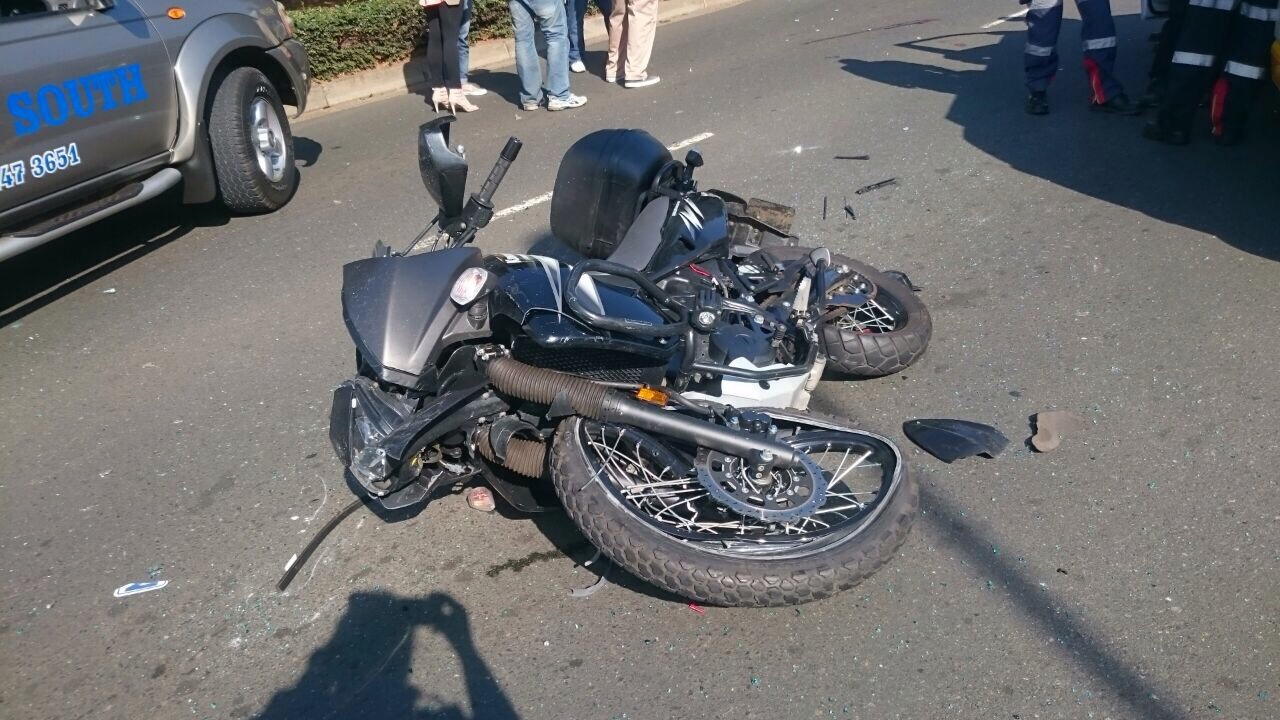 KZN Umhlanga crash leaves motorcyclist critical