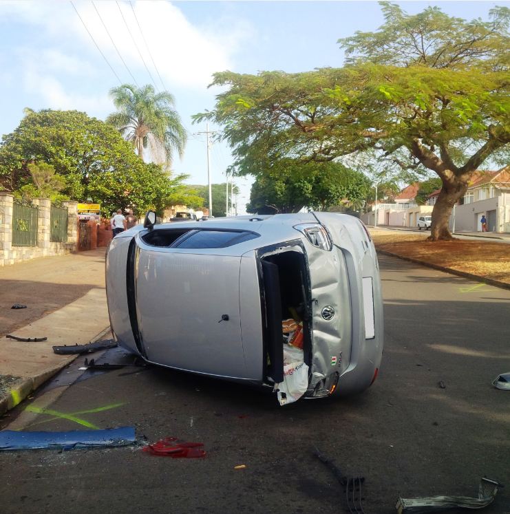 1 Injured in vehicle rollover on Nicholson Road