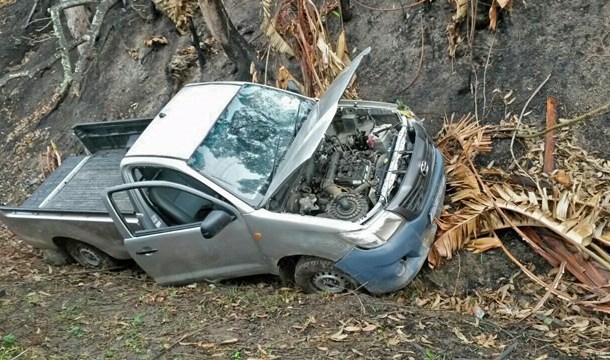 Three patients have been injured in a crash involving a bakkie