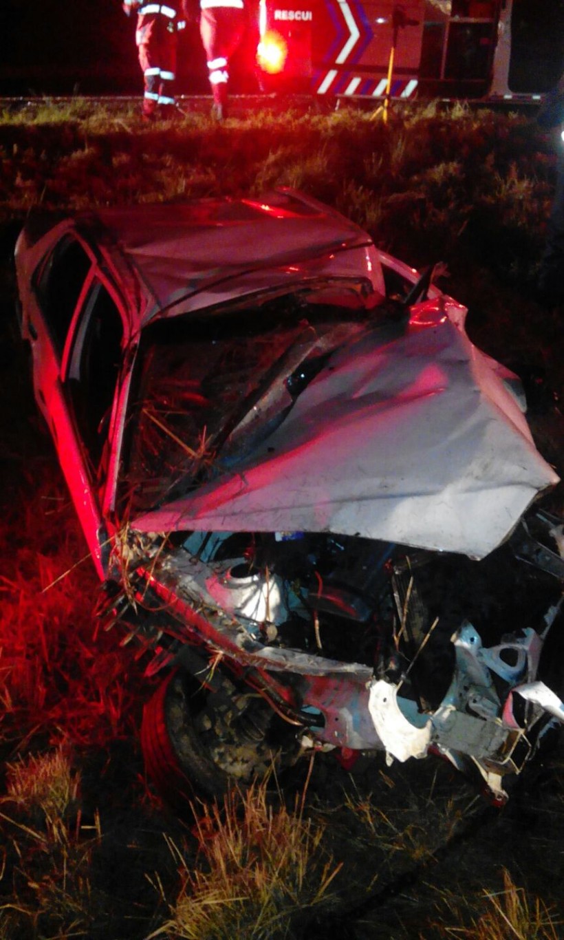 KZN Merrivale rollover crash leaves one entrapped and injured