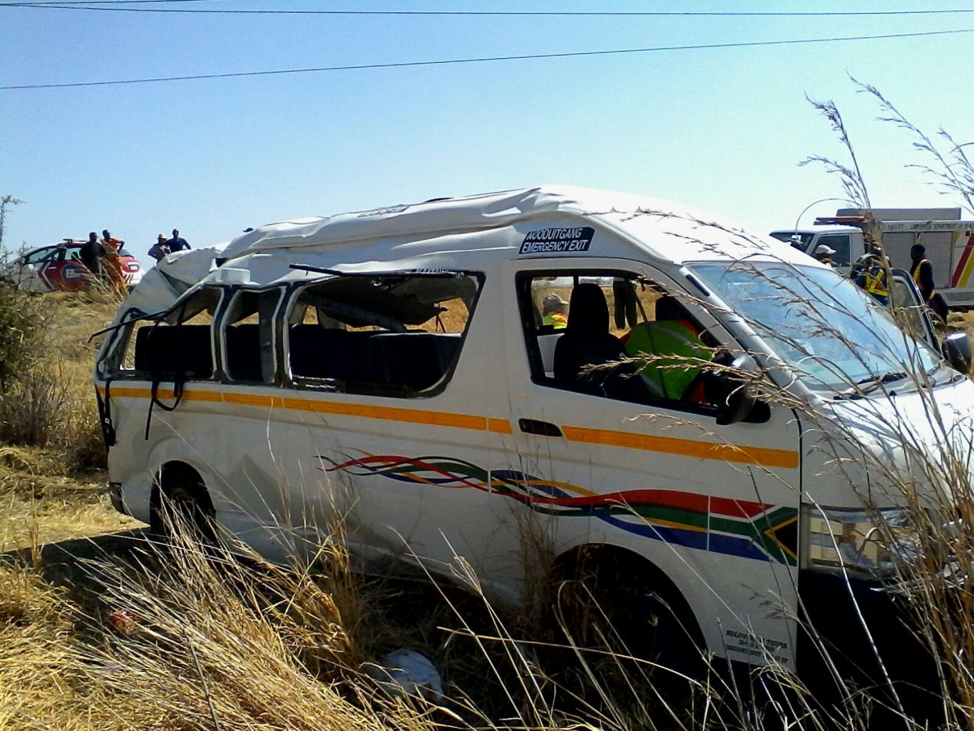 Sixteen in taxi collision, Polokwane