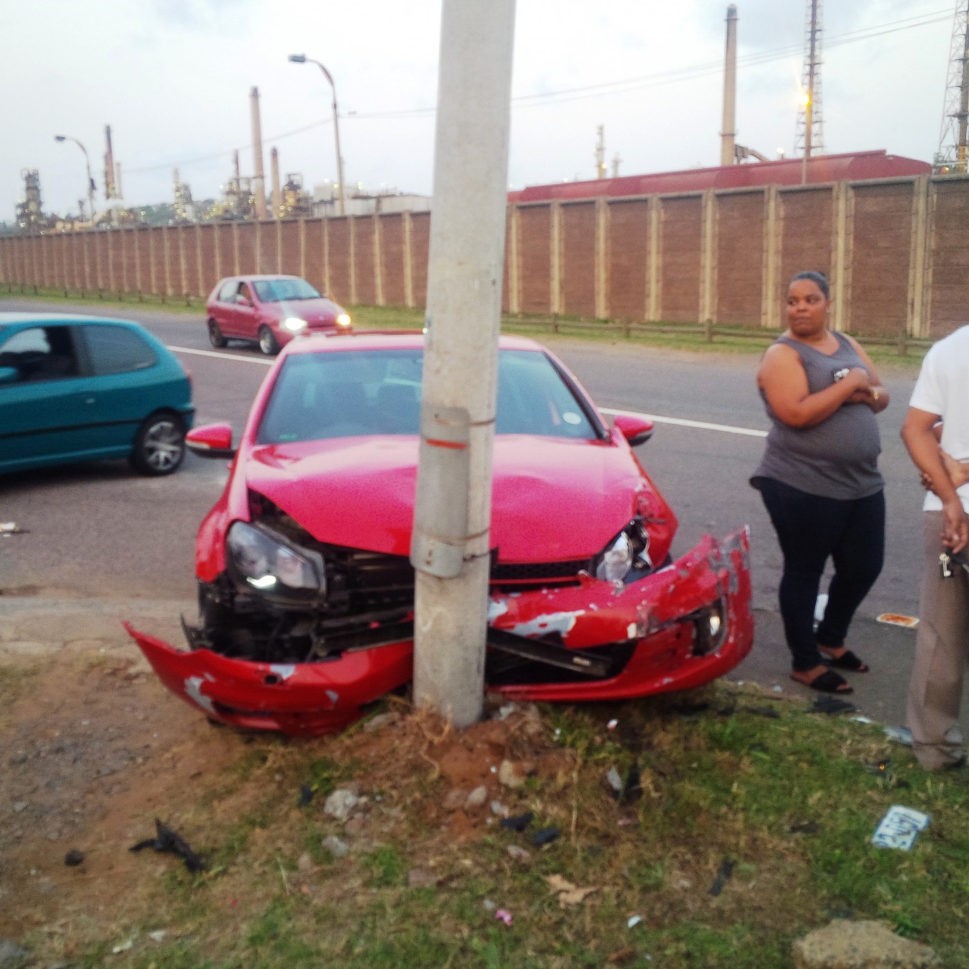 7 Injured in Sunday afternoon crash at intersection