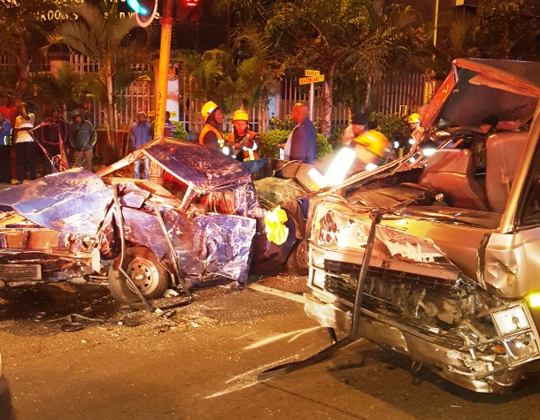 13 injured , 1 killed in early morning accident Durban