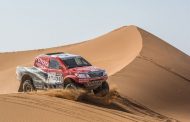 Solid 3rd stage for Toyota SA Dakar Team in Morocco Rally
