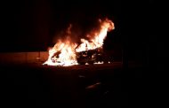 Fire destroys car on M4 in Umhlanga Rocks