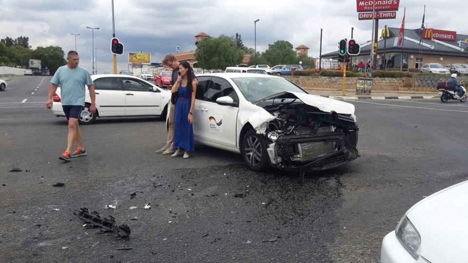 One injured in collision at Malibongwe