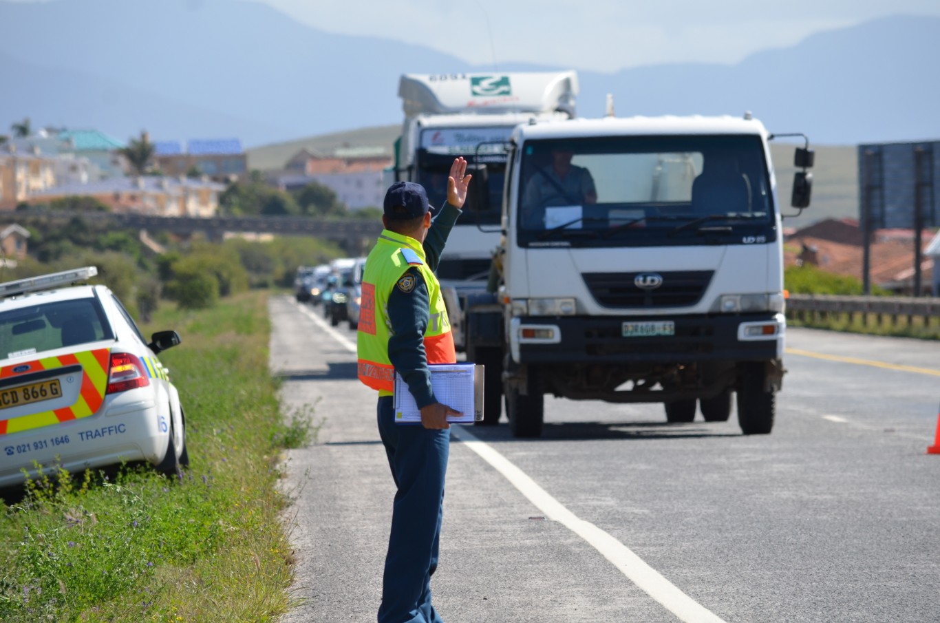 Two injured in a collision on the N1, Belville Cape Town