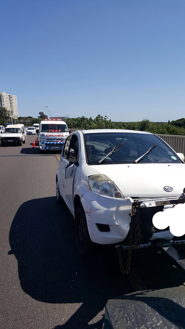 One injured in collision on the M4 near the Umgeni River bridge