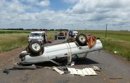 Bakkie overturns: Seven injured close to Middelburg