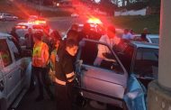 Man seriously injured as car smashes into bridge, Redhill, Durban