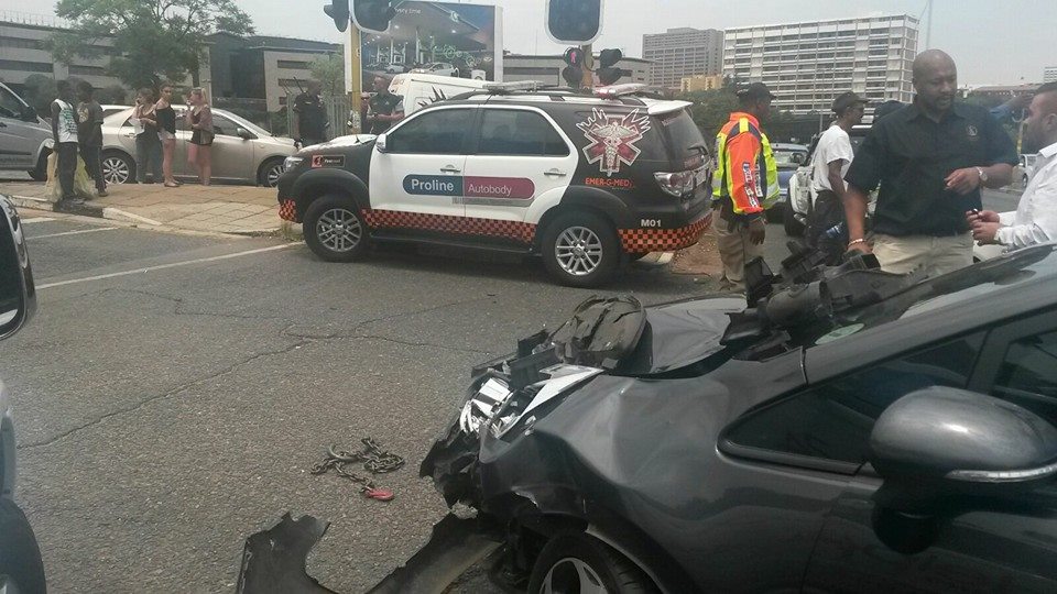 Biker injured in collision in Parktown