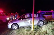 10 injured in T Bone crash at the intersection of the N2 and M7