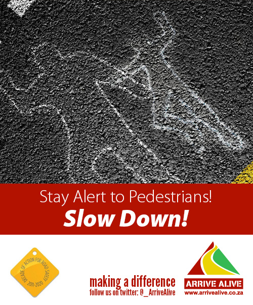 Pedestrian seriously injured in collision, Vanderbijlpark.