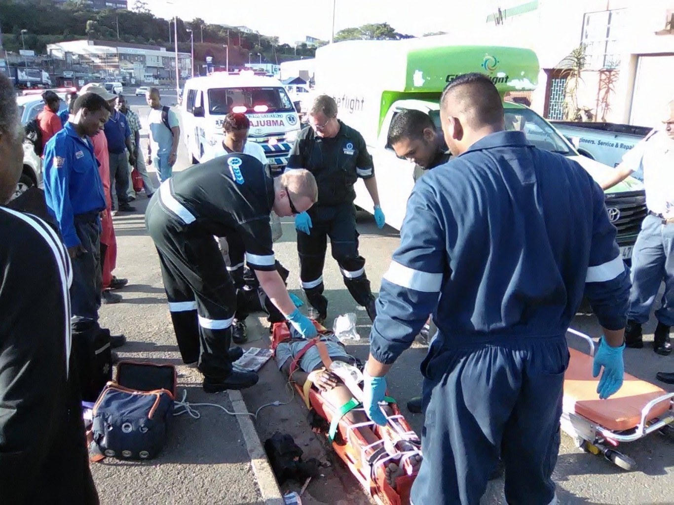 Pedestrian seriously injured in North Coast Road crash