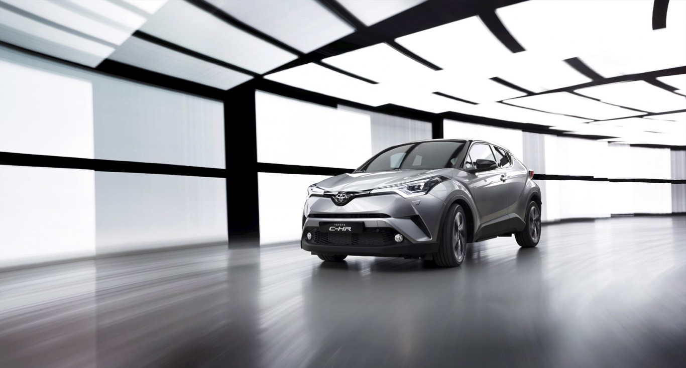 Toyota C-HR unveiled at the Geneva motor show 2016