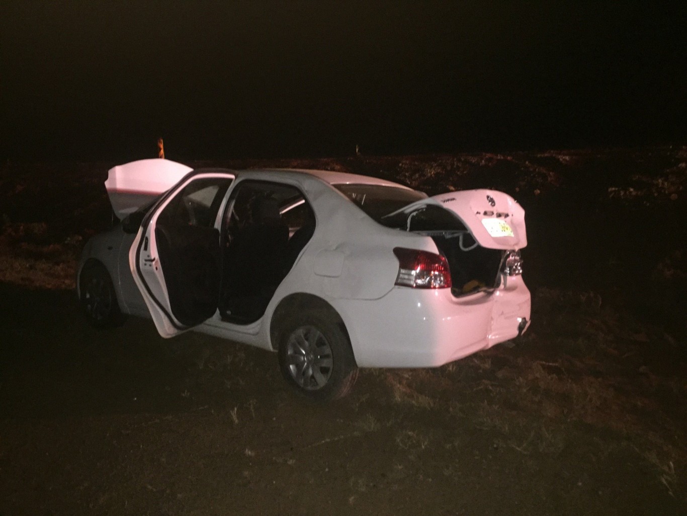 Female passenger injured in rear-end collision on N8 near Bloemfontein