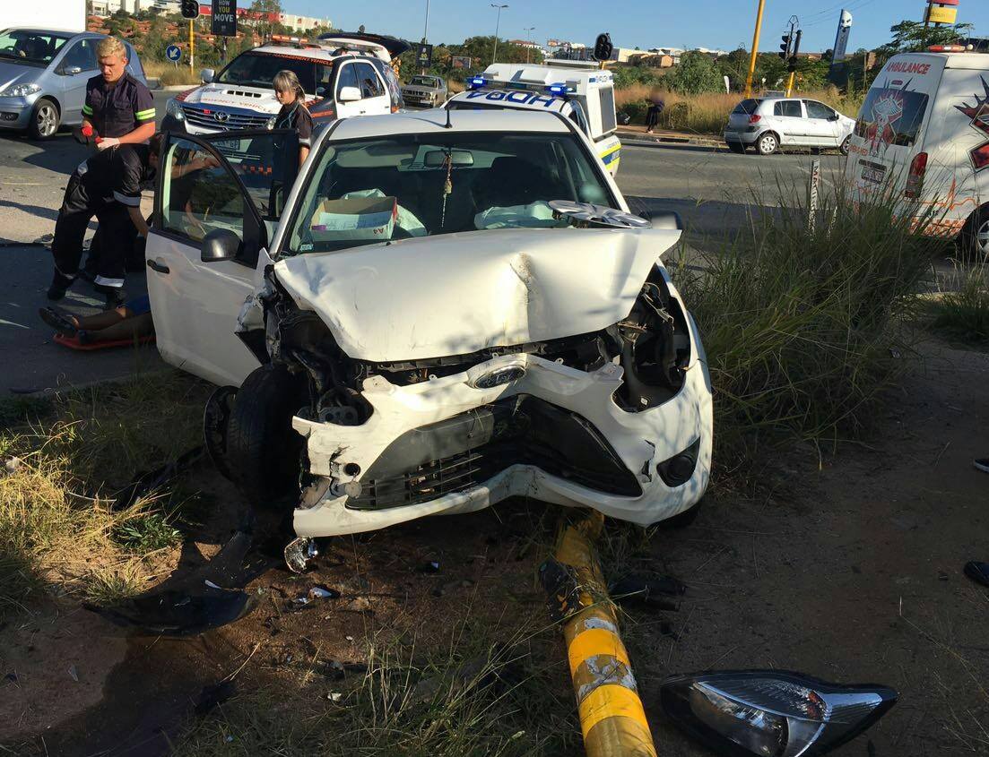 Two injured in collision at intersection in Northriding