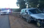 Bakkie and station wagon collide in Stellenbosch injuring three