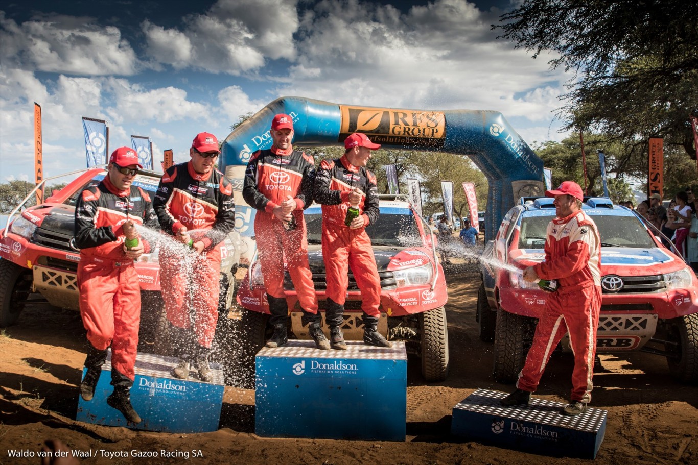 Toyota makes clean sweep at Donaldson Cross-Country Championship in Vryburg