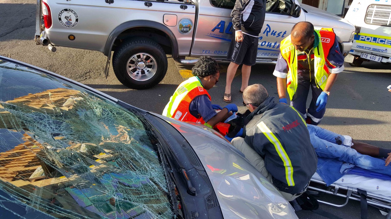 Amanzimtoti pedestrian crash leaves one seriously injured