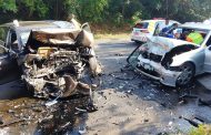 2 Injured in head on crash Umhlanga