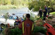 Driver killed as truck crashes off bridge in Diepsloot