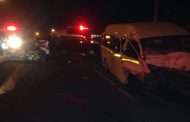 Two men killed, four others injured in collision between three vehicles