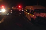 Two men killed, four others injured in collision between three vehicles