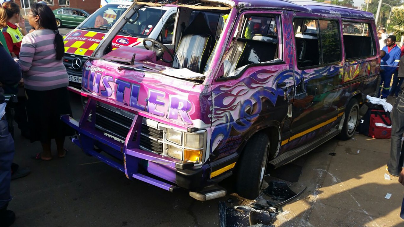 Nine injured in Pietermaritzburg taxi rollover