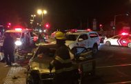 Randburg: Five injured in head on collision