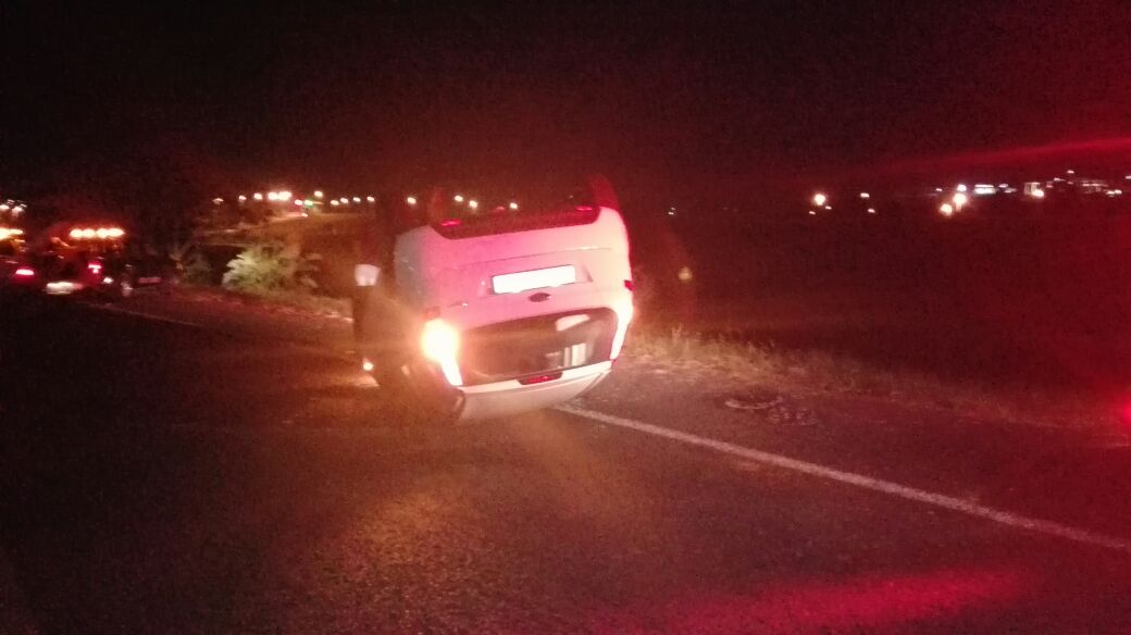 One injured in rollover on the R61 in Shelley Beach, Kwa-Zulu Natal.