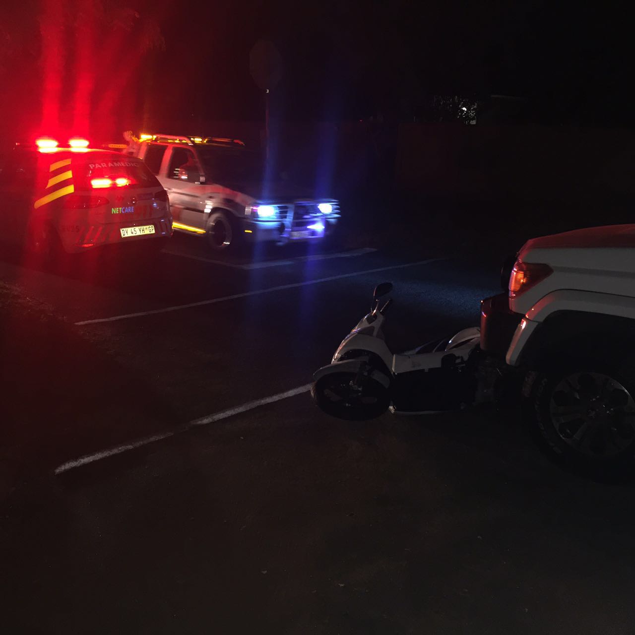 One injured in bike collision in Wonderboom, Pretoria