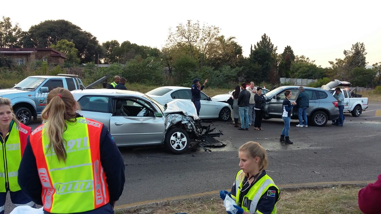 One injured in collision in Pretoria