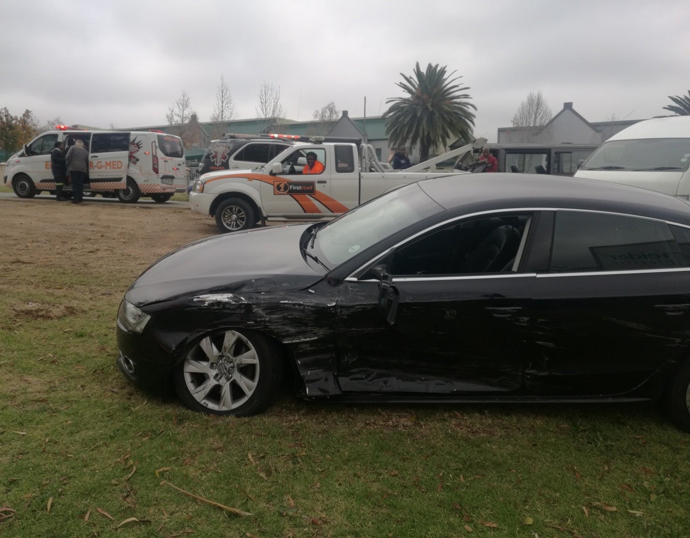 Taxi crash on Old Pretoria Main Road in Halfway House