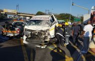 16 injured in Taxi crash on the M1 Higginson Highway