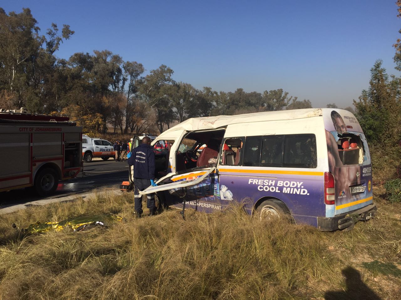 Taxi collision leaves 3 dead, several more injured, Randburg