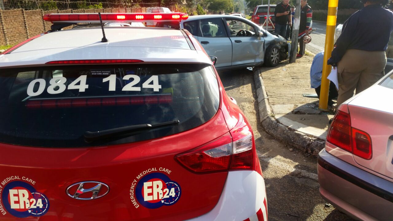 Two women injured in collision in Randburg