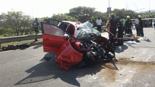 One killed and four injured in Argyle Road crash in Durban (1)