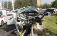 One killed and four injured in Argyle Road crash in Durban