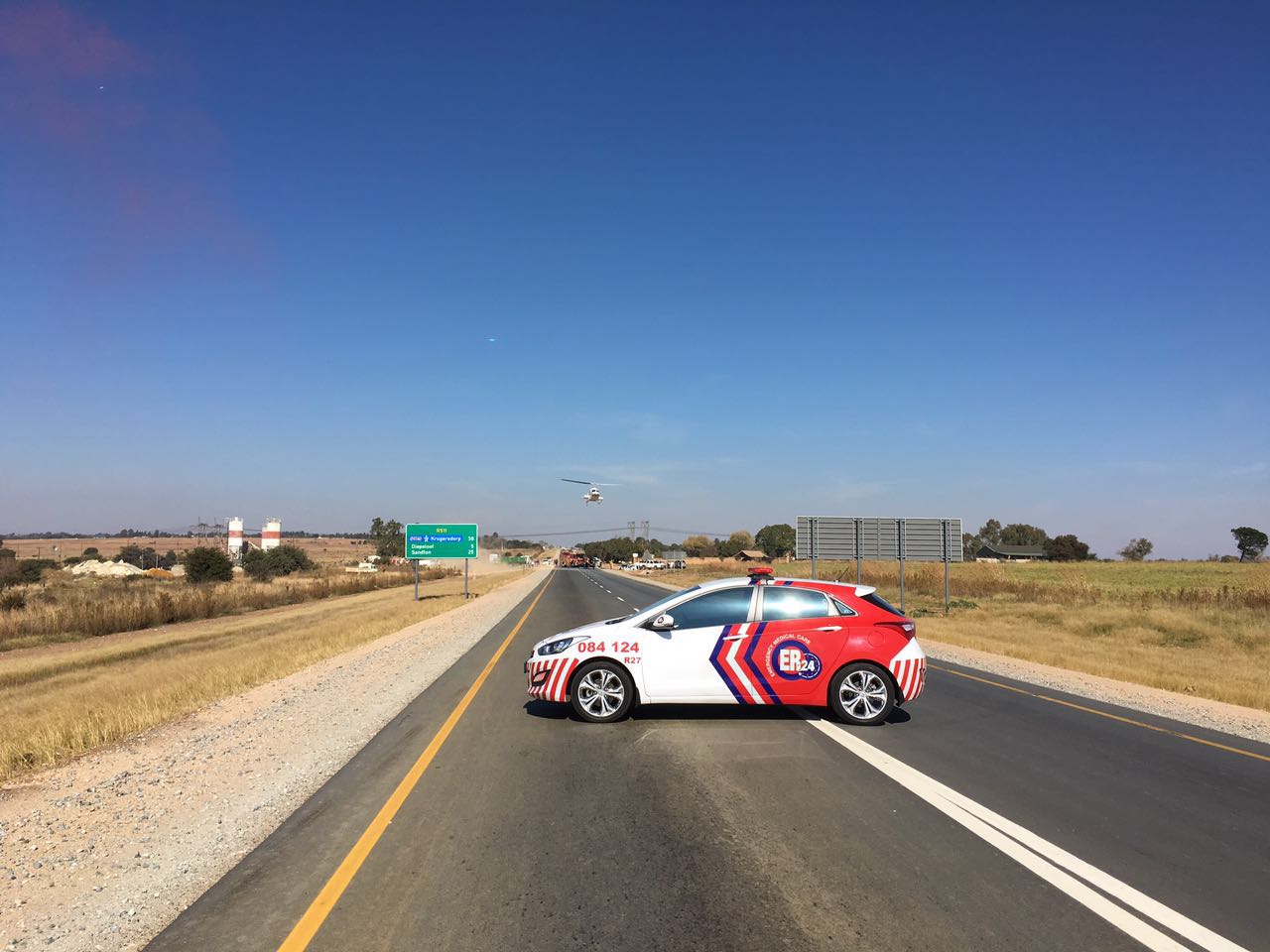 Three injured in head-on collision, Diepsloot.