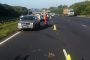 Rear-end crash at speed  on the R21 after Voortrekker Road offramp, Kempton Park
