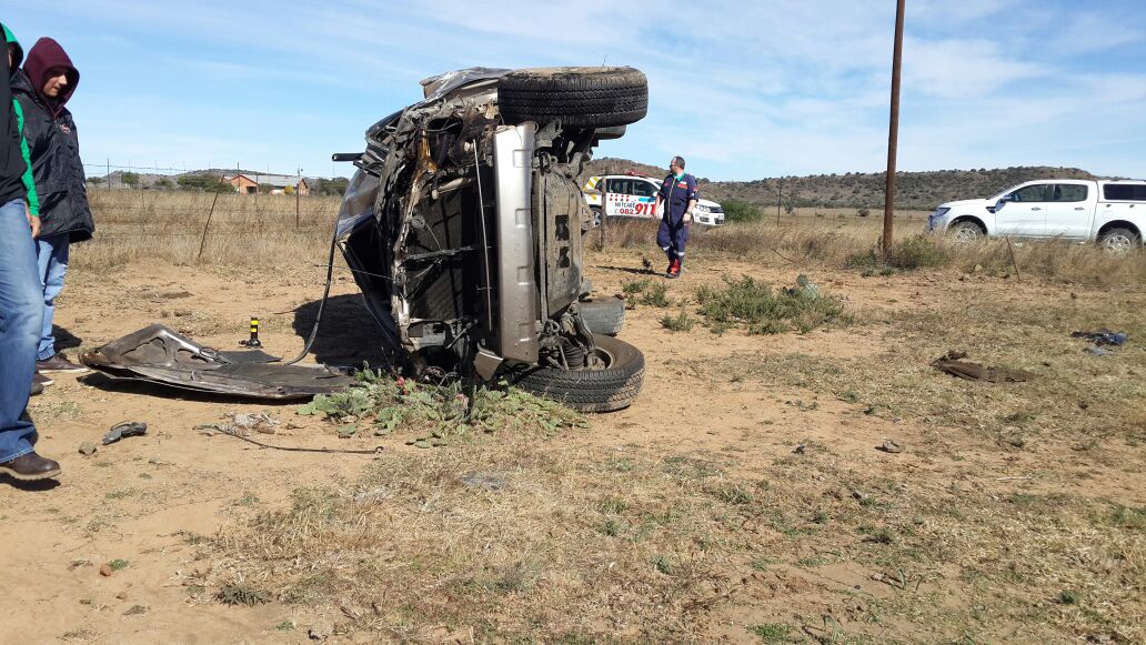 Two injured in rollover from Bram Fischer Airport towards Maselspoort, BFN