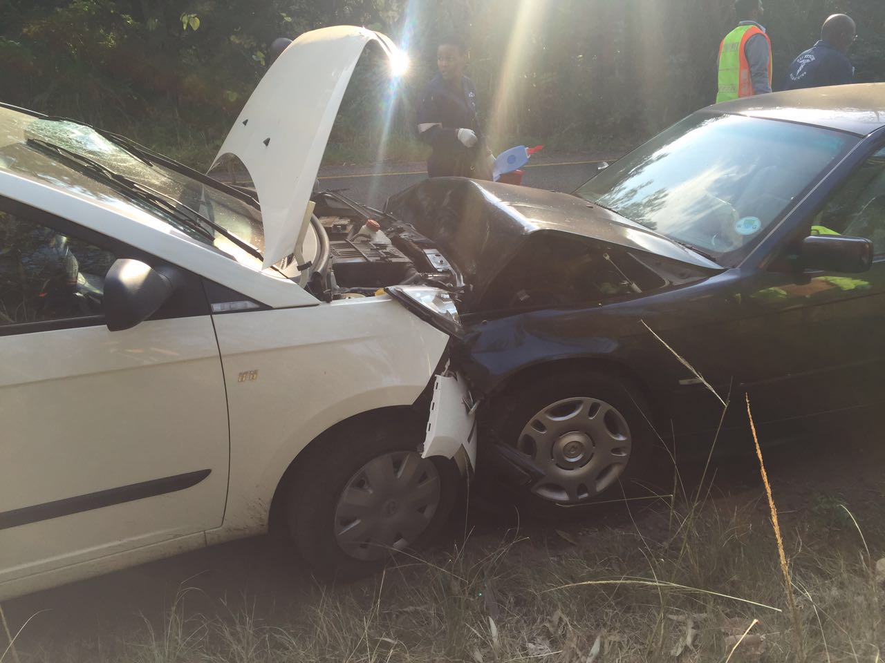 Three injured in head-on collision on Inanda road in Crestholme