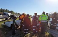 8 Injured in roll over crash