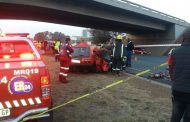 Man killed after losing control of vehicle, crashing into bridge pillar