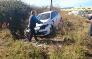 Two injured in rollover on the Old Pretoria Road in Mooinooi near Rustenburg