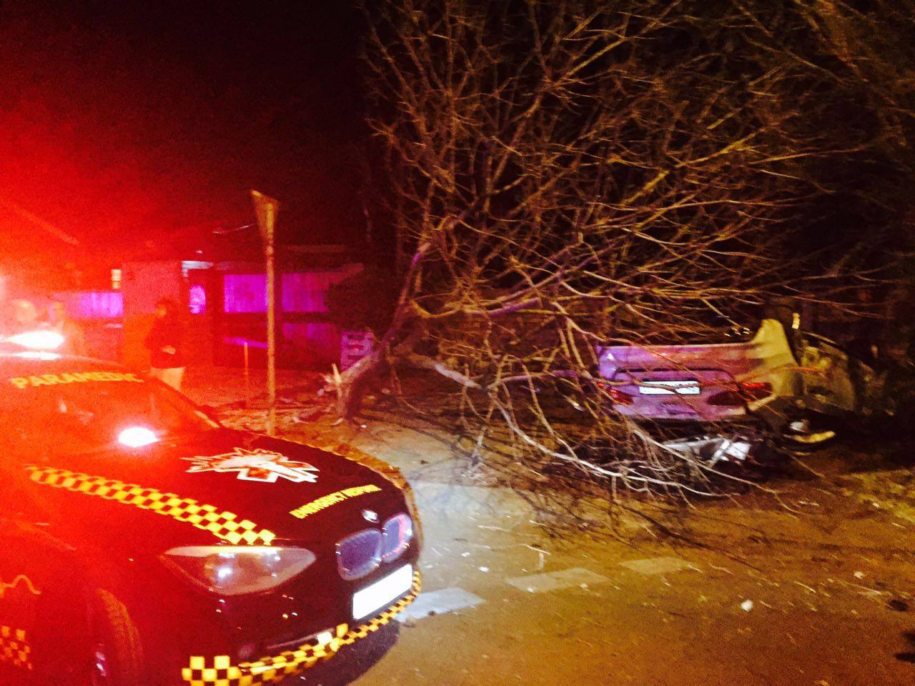 Rollover on Migmatite Road, Centurion.